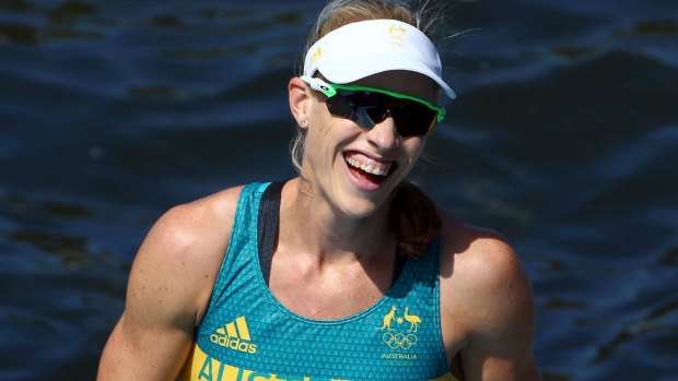 A reason to cheer: Kim Brennan says she's ready to start the next phase of her career.