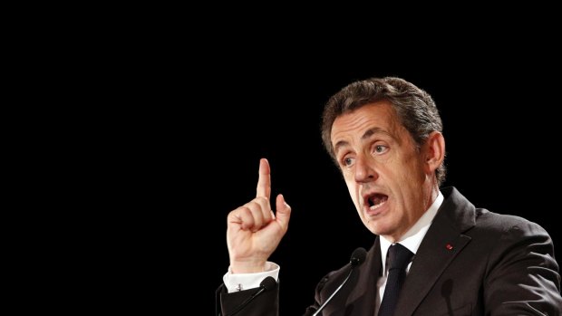 Former French President Nicolas Sarkozy in 2017.