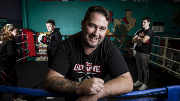 Boxing gym owner James Roesler.