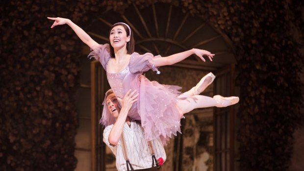 Ako Kondo as Alice in The Australian Ballet's Alice's Adventures in Wonderland.