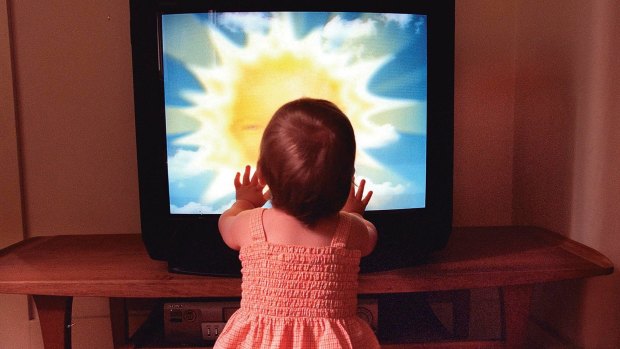 The study found Australian four-year-olds watched 1.82 hours of TV a day.