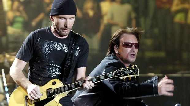 U2 are the year's top-earning musicians.