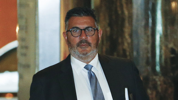 Pressure is building on high-profile director Andrew Demetriou (pictured) and Crown Resorts’ chief executive Ken Barton to resign.