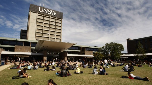 The University of NSW aims to be a top 50 university within 10 years.