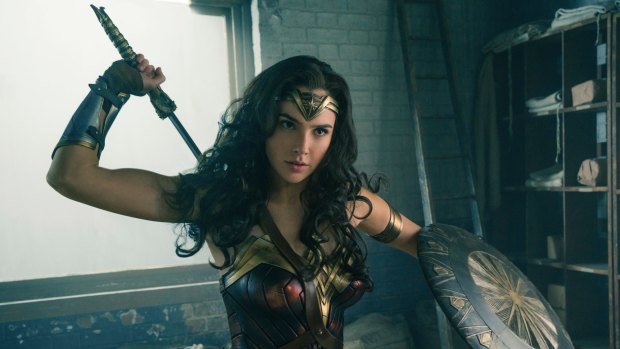 Gal Gadot as Wonder Woman in the 2017 film. 
