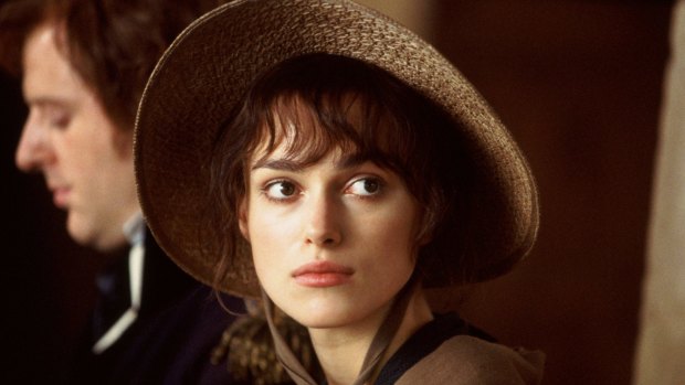 Keira Knightley in the film Pride and Prejudice (2005).