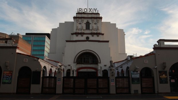 The owner of the Roxy Theatre wants to build a high-rise tower above it.
