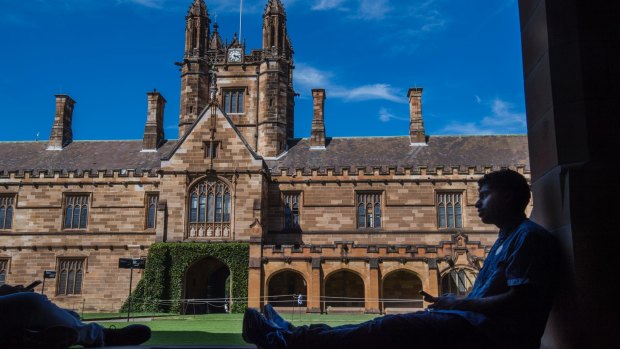 The University of Sydney said it was satisfied the protest did not contravene freedom of speech.