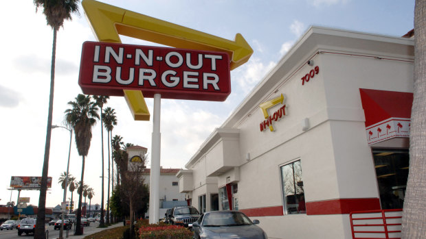 In-N-Out Burger came in at No. 3 in this year's list.