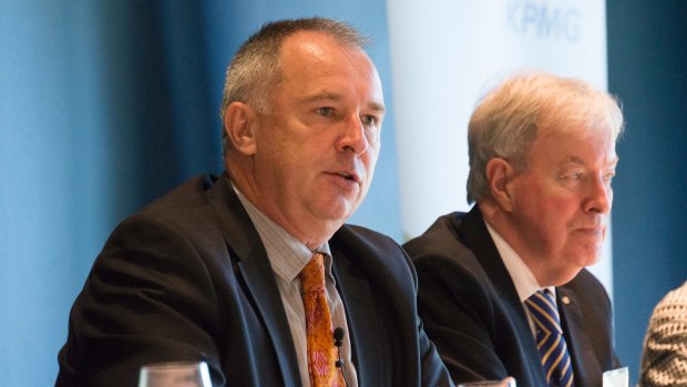 Former department head Gordon de Brouwer says Canberrans don't talk plainly.