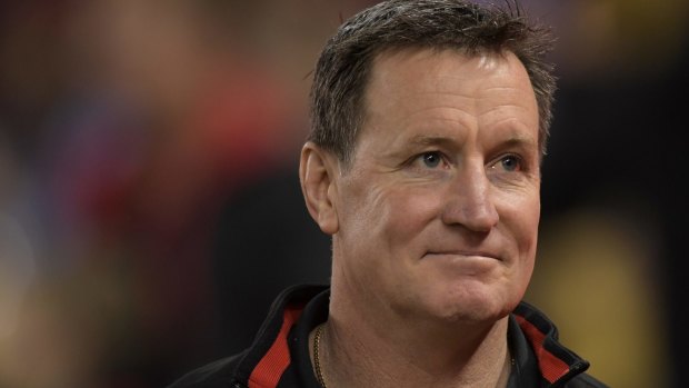 Re-signed: Essendon coach John Worsfold.