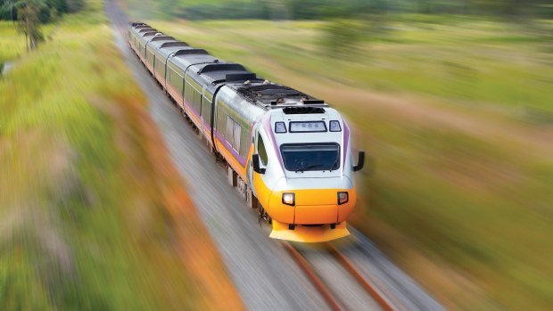 The Queensland government is now studying three business cases for fast rail around south-east Queensland. 