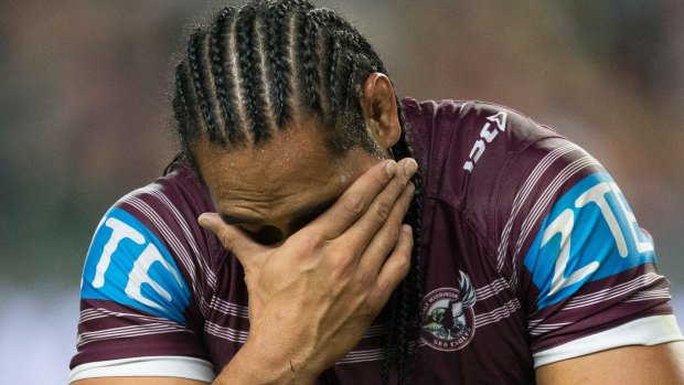 Shattered: Taupau was lost for words when hearing of the shootings.