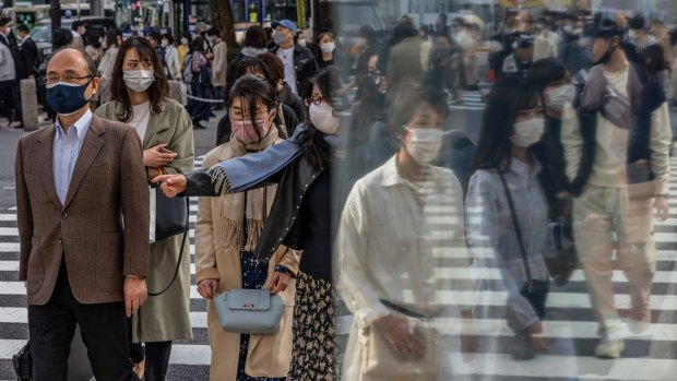 The Japanese government ended the pandemic-induced state of emergency in March but COVID  infections have continued to rise in some areas. 