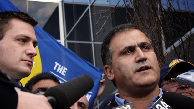 Cesar Melhem as AWU state secretary.