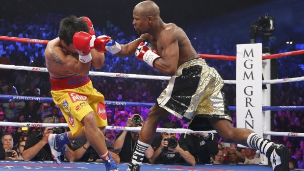 Floyd Mayweather Jnr was the standout fighter of the decade and his bout with Manny Pacquiao the biggest clash.