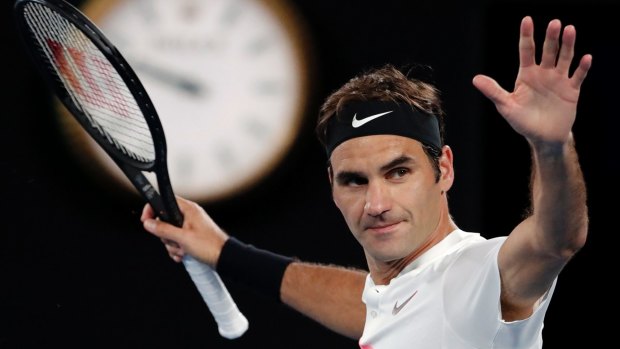 Switzerland's Roger Federer.