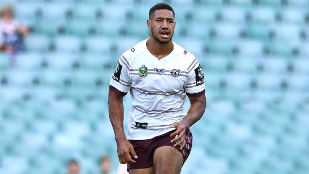 Man mountain: Taniela Paseka will make his NRL debut for Manly against former club Wests Tigers.