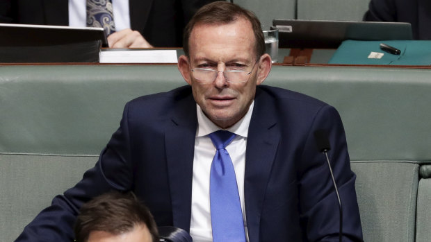 Former prime minister Tony Abbott has signalled he may cross the floor on the issue