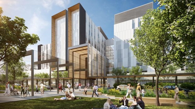 The $840 million public-private Northern Beaches hospital Healthscope is building in Sydney is scheduled to open in October.