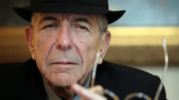 Leonard Cohen.