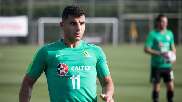 Socceroo Andrew Nabbout is a target for fromer club Melbourne Victory.