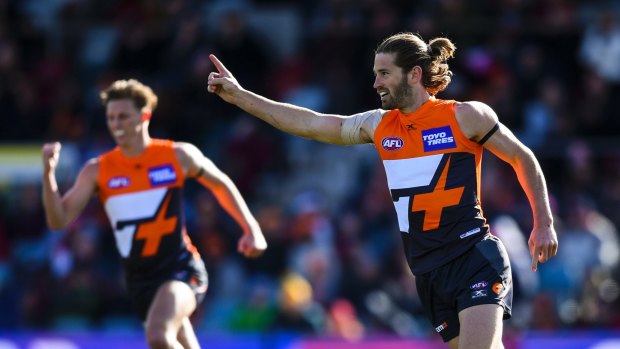 Callan Ward and the Giants have a remarkable record in Canberra.