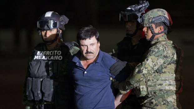 Cifuentes dated the alleged bribe to October 2012 and Joaquin "El Chapo" Guzman was captured for the first time in February 2014.