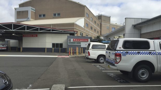 The shooting unfolded in the emergency room at Nepean Hospital.
