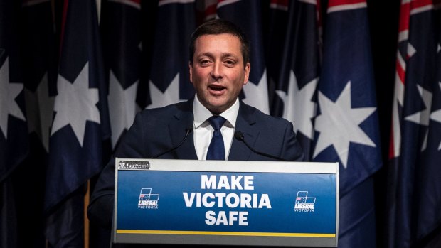 Matthew Guy is making an issue of population growth, and all that it brings.
