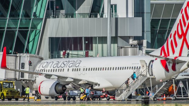 Around 2600 people fly between Sydney and Canberra each day.