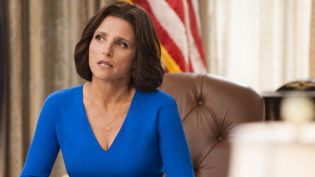 Julia Louis-Dreyfus stars in Veep.