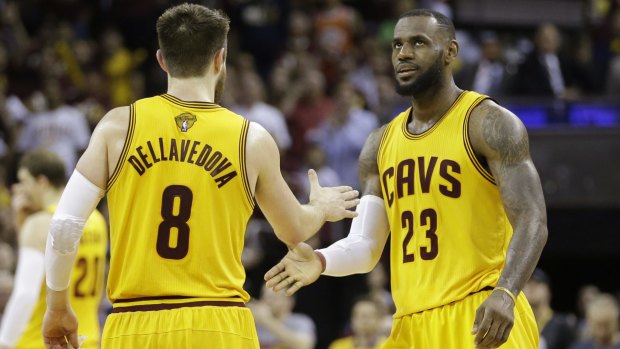 Matthew Dellavedova starred alongside  LeBron James in the Cleveland Cavaliers' NBA championship season in 2015-16.