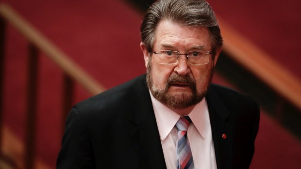 Derryn Hinch has returned to broadcasting after his stint as an Australian senator.