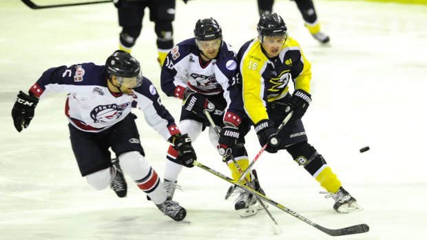 The Canberra Brave are top of the Australian Ice Hockey League ladder.