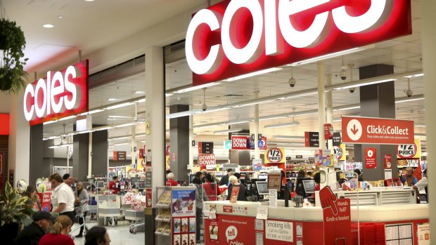 Sales at Coles for the third quarter could be the best in a decade thanks to panic buying.