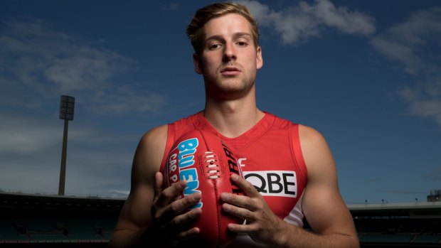 Long way back: Alex Johnson is likely to return in the Swans reserves this week or next.