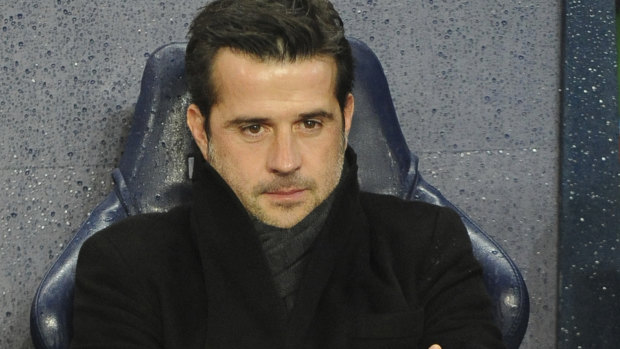 Defeat for Everton manager Marco Silva.