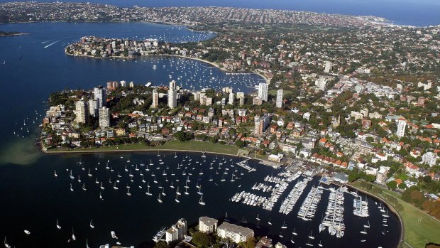 Double Bay is home the country's highest income earners.
