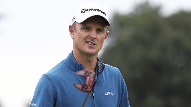 Pole position: Englishman Justin Rose can become No.1 if the poor weather persists.