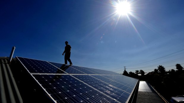 Solar Panels on a home in Hoppers Crossing.