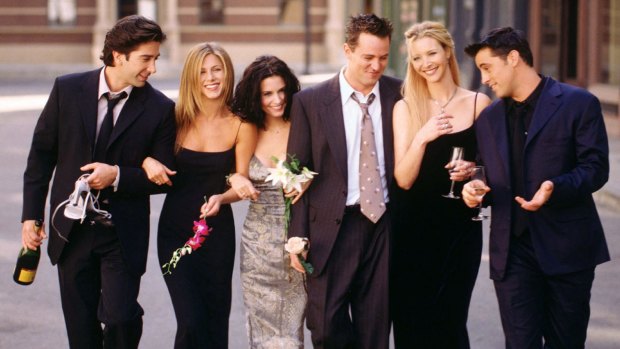 Still Friends: David Schwimmer, Jennifer Aniston, Courteney Cox, Matthew Perry, Lisa Kudrow and Matt LeBlanc.