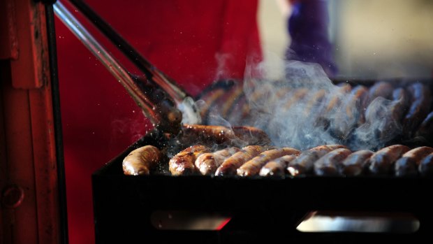 With election-day sausage sizzles called off, there is no reason for voters to loiter at polling stations on Saturday. 