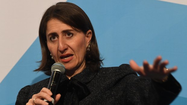 NSW Premier Gladys Berejiklian has called for migrant arrivals to her state to cut by half.