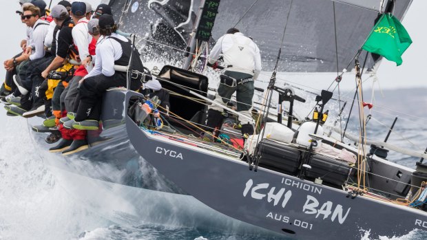 Champion vessel: Australian Sailing president Matt Allen has lent his 60-foot Ichi Ban to the Winnings family for this year's race.