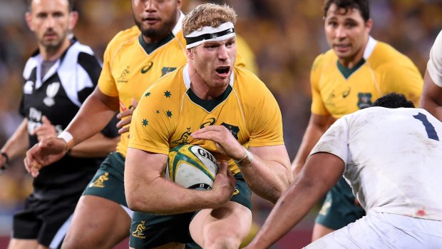 David Pocock is set to make his return to the Wallabies side in the first Test against Ireland.