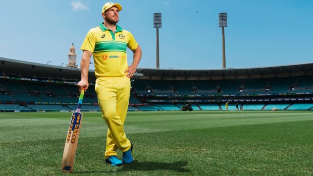Australia's one-day captain Aaron Finch on the SCG, which will take a hammering next March.