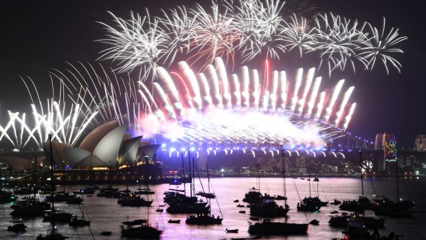 More than 1 million people are expected to line the harbour foreshore and other vantage points to watch the fireworks.