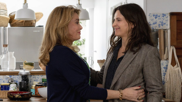 Catherine Deneuve and Juliette Binoche play a monstrous mother and her daughter in The Truth. 