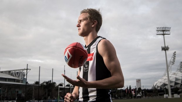 Jaidyn Stephenson has had a huge influence at Collingwood in his first season, playing all 22 of their games.